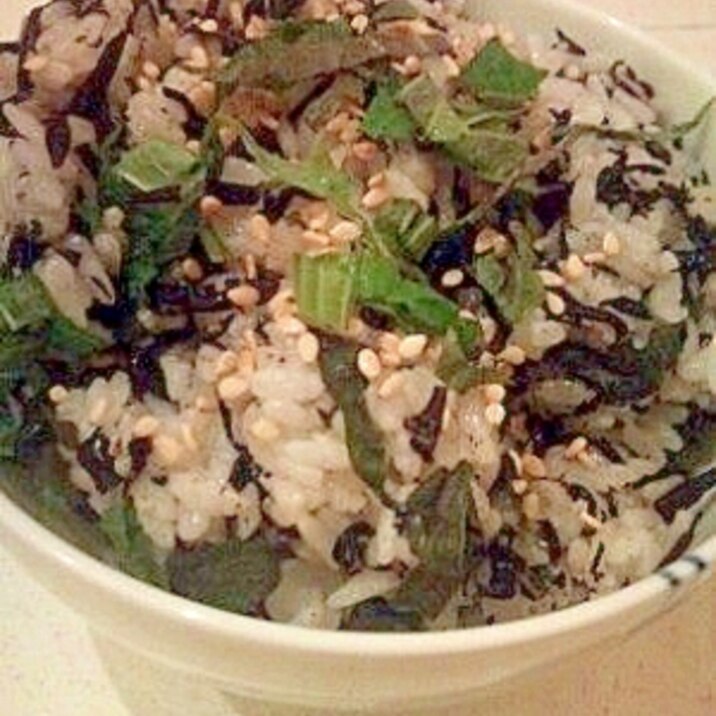 ひじきと大葉の混ぜごはん レシピ 作り方 By なっころりん 楽天レシピ